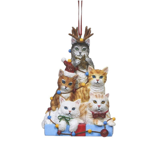 Cat Christmas Tree Ornament - The Christmas Imaginarium