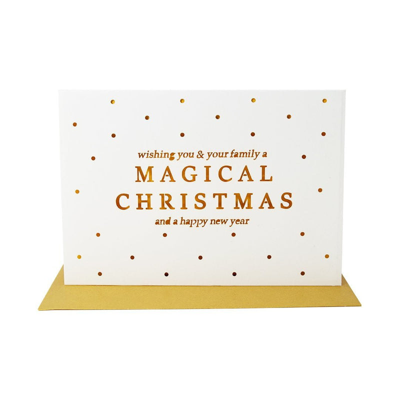 Laser Cut Christmas Cards (Choice of 7) - The Christmas Imaginarium