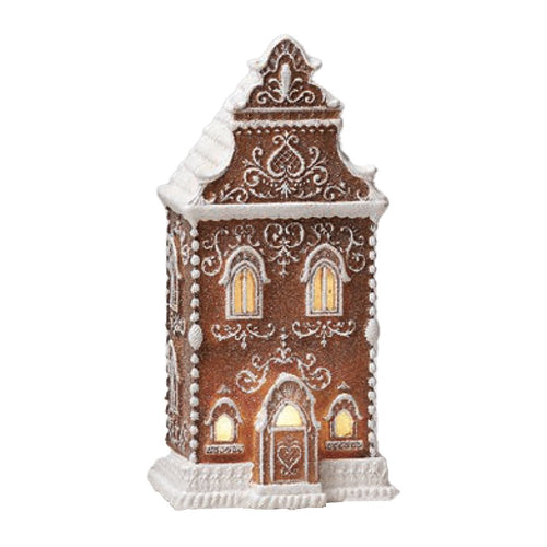 Light Up Gingerbread House 26cm - The Christmas Imaginarium