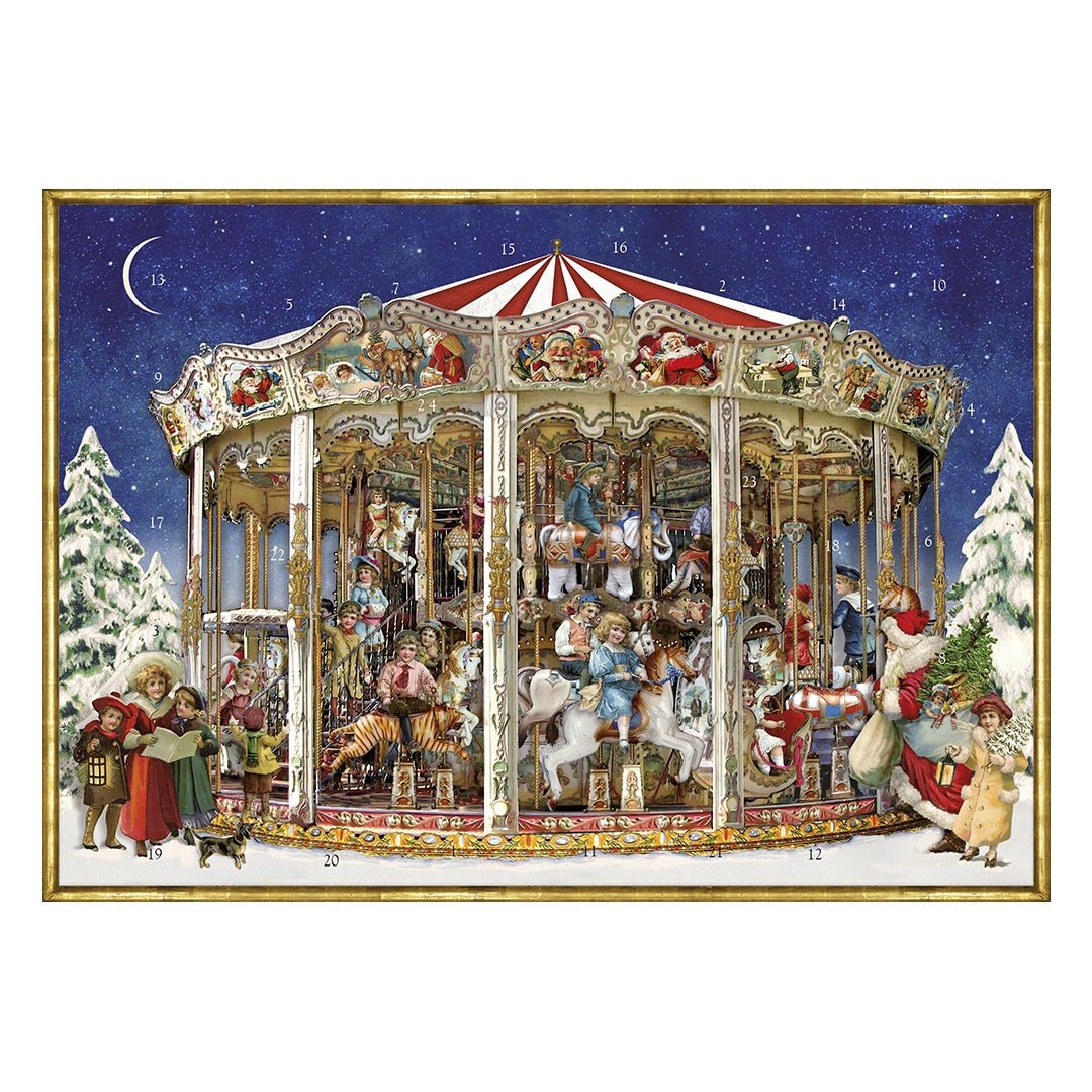 The Christmas Carousel Advent Calendar A4 – The Christmas Imaginarium