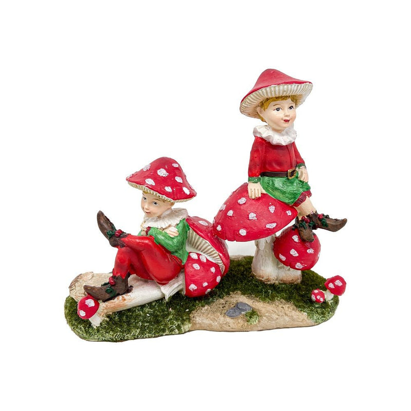 Toadstool Elves Sat on Toadstools - The Christmas Imaginarium
