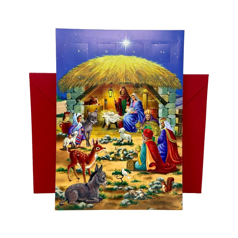 Traditional Nativity Advent Calendar