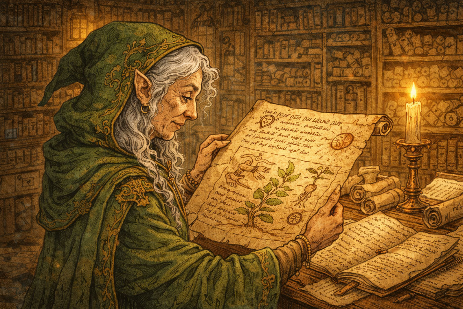 The Magical Power of Plants | Ancient Elf Scrolls & Forgotten Lore ...
