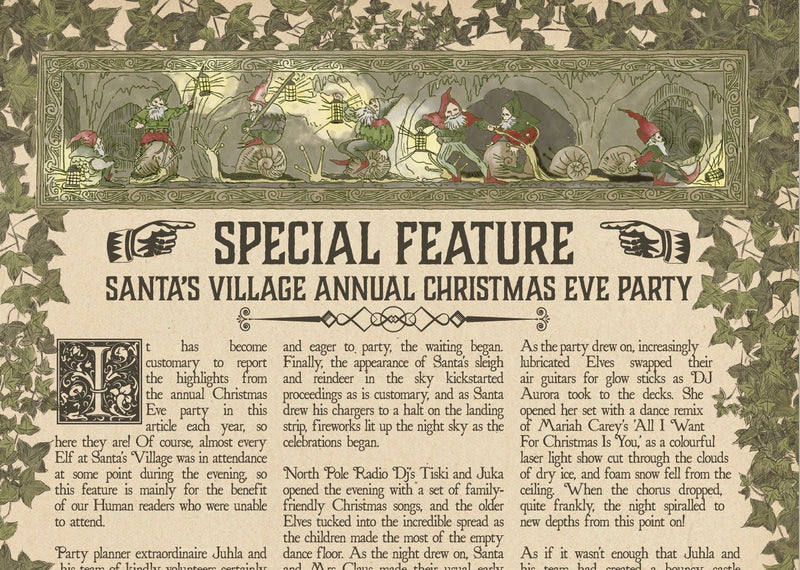 Santa's Village Christmas Eve Party Report 2021 - The Christmas Imaginarium