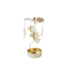 Gold Christmas Angel Tealight Spinner