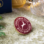 Christmas Club Enamel Pin Badge