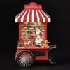 Santa Claus Toy Shop Cart Water Spinner – 27 cm Illuminated Centrepiece