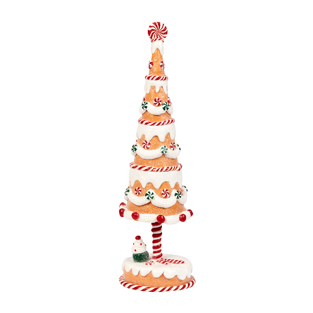 Gingerbread Candy Tree 37 cm Christmas Decor – The Christmas Imaginarium