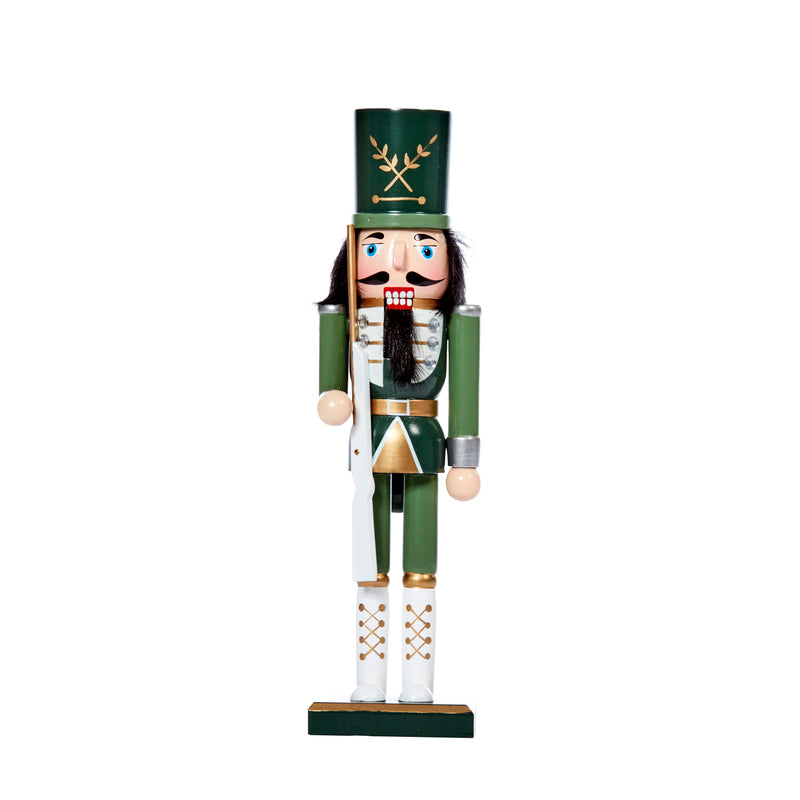 Green Grenadier Nutcracker – 30cm (Choice of 4 Designs)