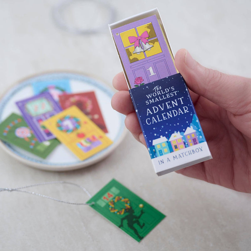 The World's Smallest Advent Calendar In A Matchbox