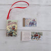 Miniature Book Christmas Tree Decoration Around The World With Santa