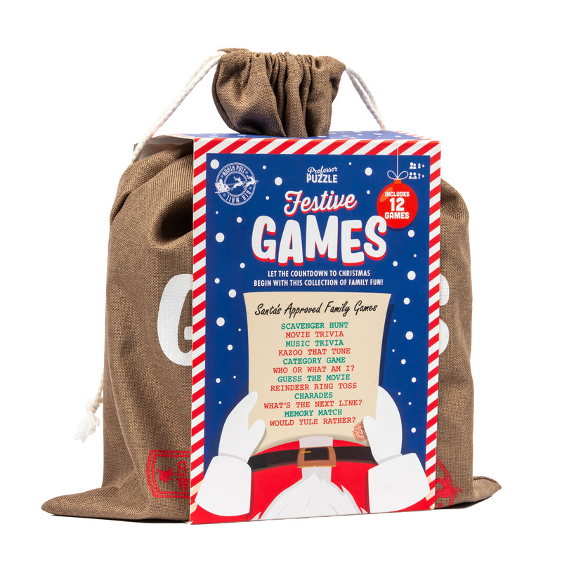Festive Family Games - Includes 12 Festive Family Games