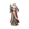 Choice of 2 Santa Claus With Black and Gold Robe Figures