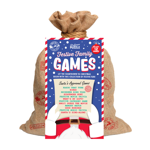Festive Family Games - Includes 12 Festive Family Games