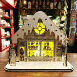 The Christmas Imaginarium German Style Wooden Light Up Shop