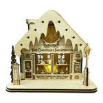 The Christmas Imaginarium German Style Wooden Light Up Shop