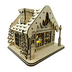 The Christmas Imaginarium German Style Wooden Light Up Shop