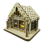 The Christmas Imaginarium German Style Wooden Light Up Shop
