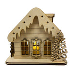 The Christmas Imaginarium German Style Wooden Light Up Shop