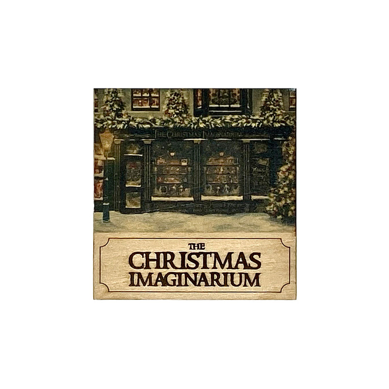 Wooden Christmas Imaginarium Fridge Magnet