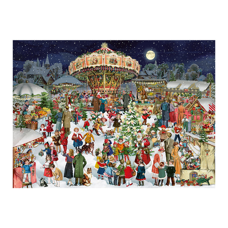 Magical Christmas Market Advent Calendar - 52cm