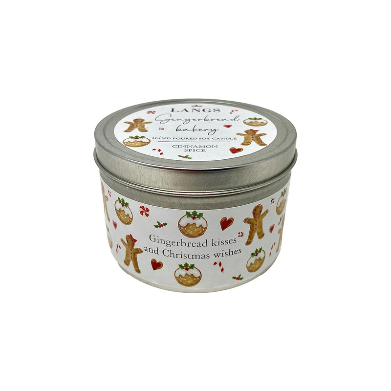 Gingerbread Bakery Cinnamon Spice Hand Poured Soy Candle