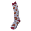 Cosy Christmas Welly & Gardening Socks – Highland Cow or Robin Designs
