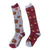 Cosy Christmas Welly & Gardening Socks – Highland Cow or Robin Designs
