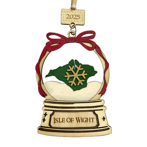 Isle of Wight Wooden Souvenir Decoration