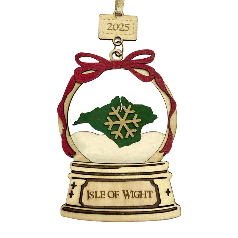 Isle of Wight Wooden Souvenir Decoration