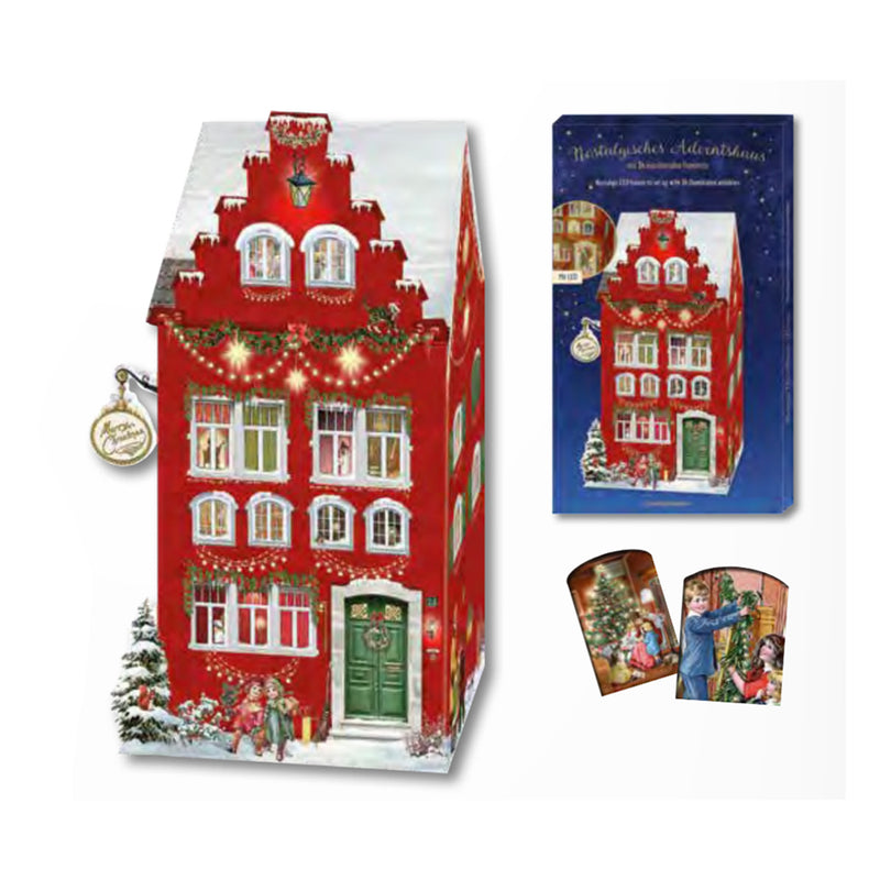 Light-Up 3D Christmas House Advent Calendar