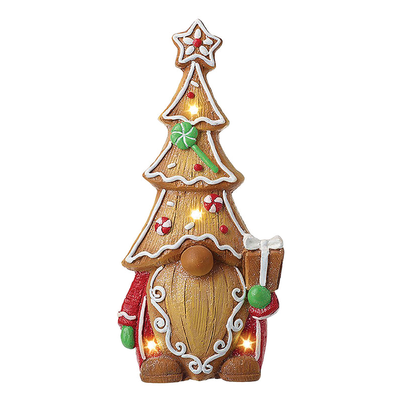 Light Up Gingerbread Tree Gonk - 38cm