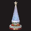 Light Up, Moving & Musical Christmas Tree with Train - 37cm