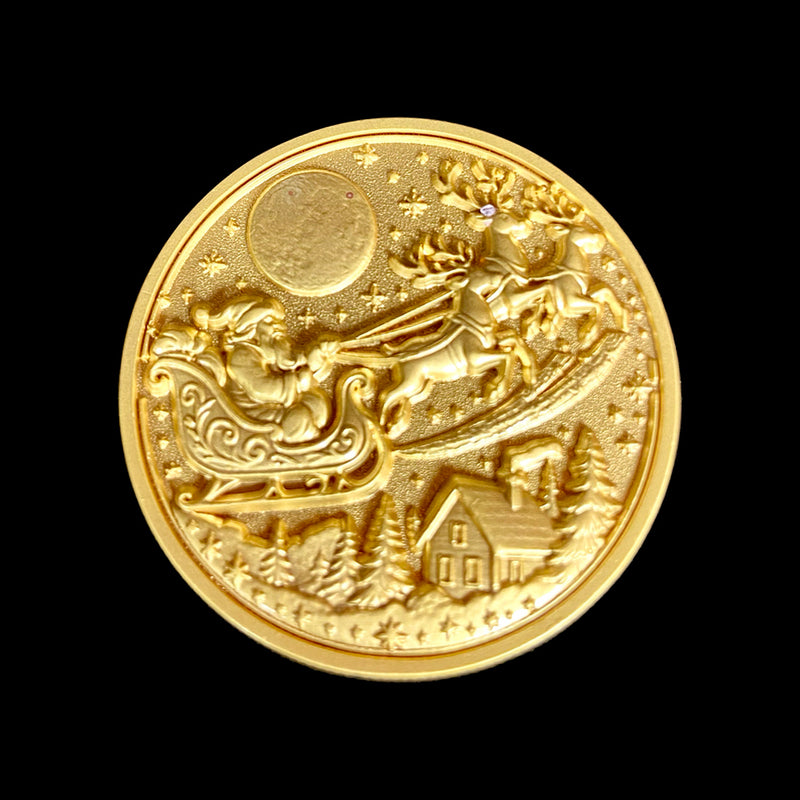Magical Visit From Santa Coin Keepsake