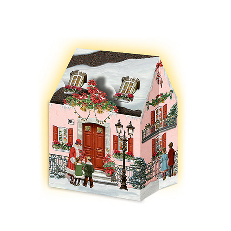Christmas House Advent Lantern Cards – Choice of 4 Magical Designs