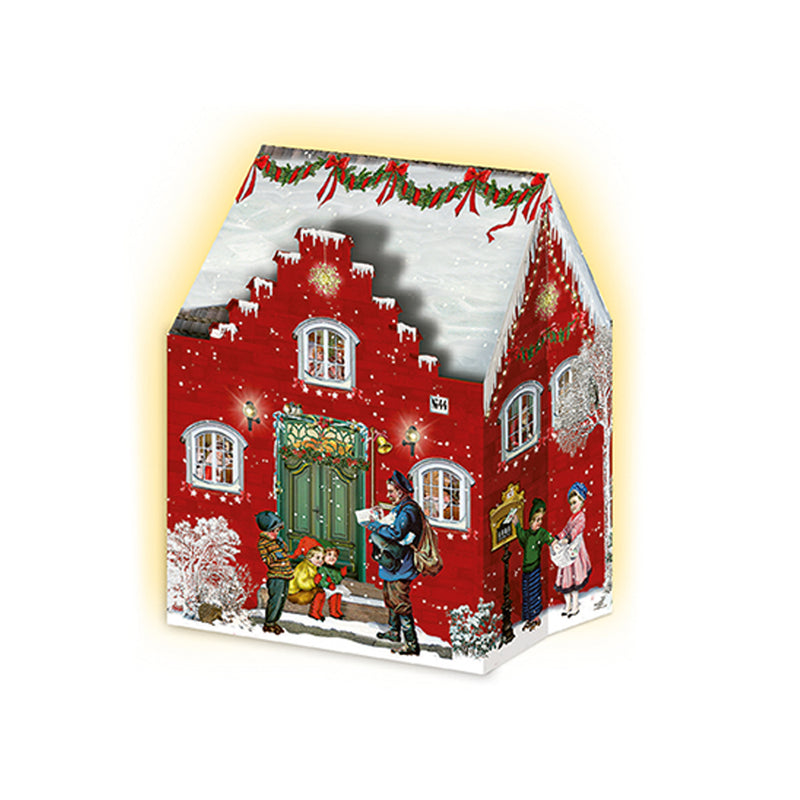 Christmas House Advent Lantern Cards – Choice of 4 Magical Designs