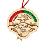 Wooden Naughty & Nice Santa Meter