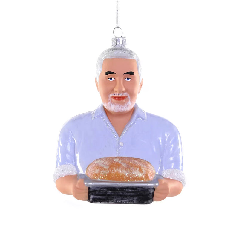 Paul Hollywood Glass Christmas Tree Decoration