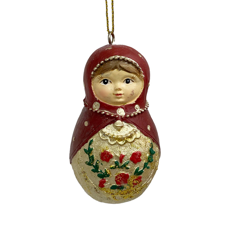 Russian Doll Christmas Tree Decoration