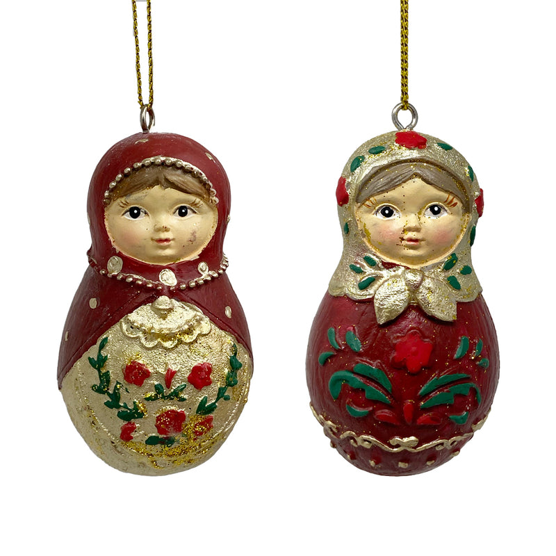Russian Doll Christmas Tree Decoration