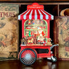 Santa Claus Toy Shop Cart Water Spinner – 27 cm Illuminated Centrepiece