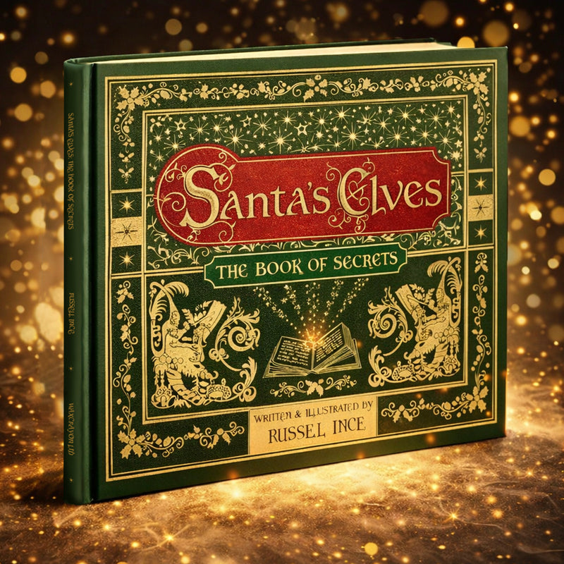 Santa Elves The Book Of Secrets Hardcover Edition – The Christmas