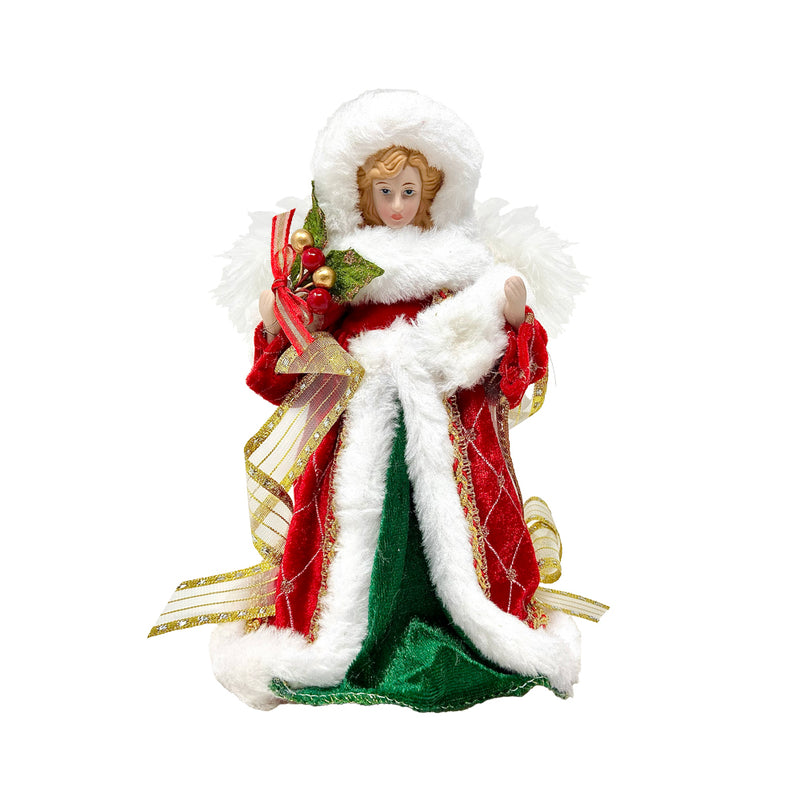 Porcelain and Fabric Angel Tree Topper