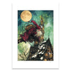 LIMITED EDITION - SIGNED "The Gift Bringer" A3 Mounted Giclee Print By Russell Ince