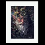 LIMITED EDITION - SIGNED "The Old Elf of The Forest" A3 Mounted Giclee Print By Russell Ince