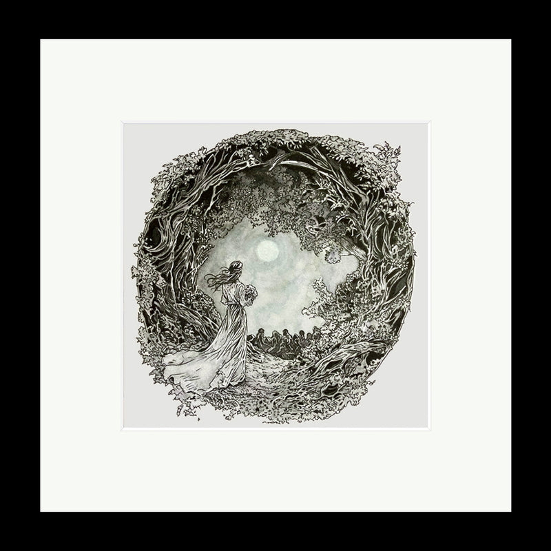 ORIGINAL ONE OFF - SIGNED Painting "The Tale of Moonlit Hollow" By Russell Ince