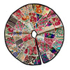 Handmade Patchwork Tree Skirt - Made From Real Sari Scraps (7 Choices)