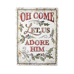 Vintage-Style Christmas Wall Plaques – 4 Designs Available