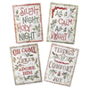 Vintage-Style Christmas Wall Plaques – 4 Designs Available
