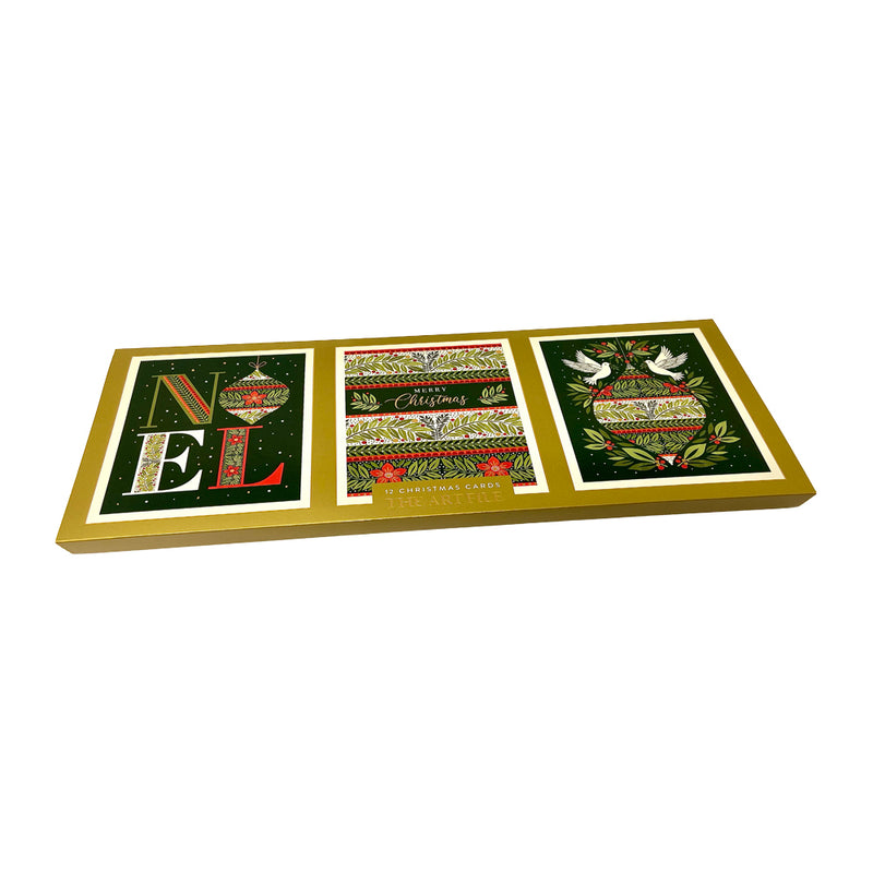 Winter Foliage Box of 12 Christmas Cards